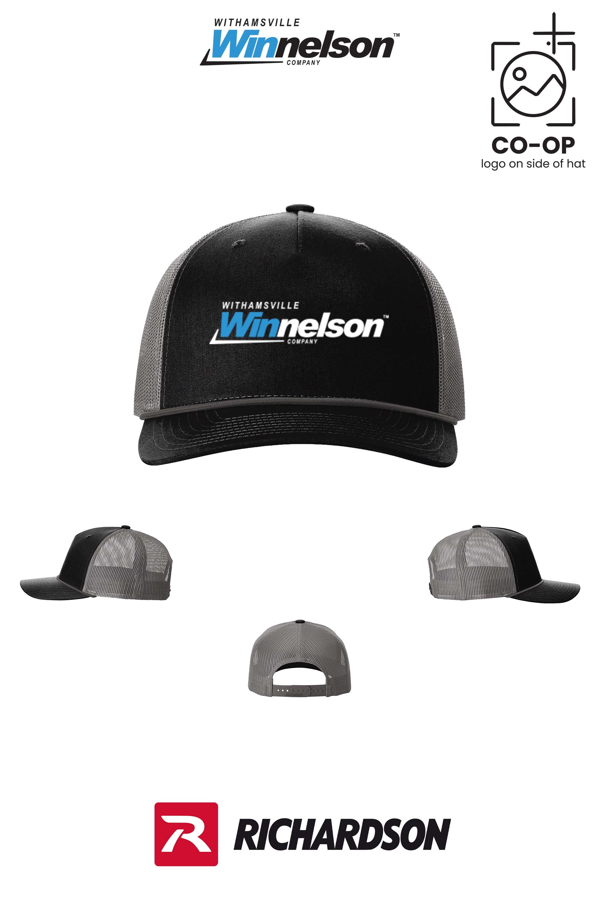 Richardson 112FPR Five-Panel with Rope - Withamsville Winnelson