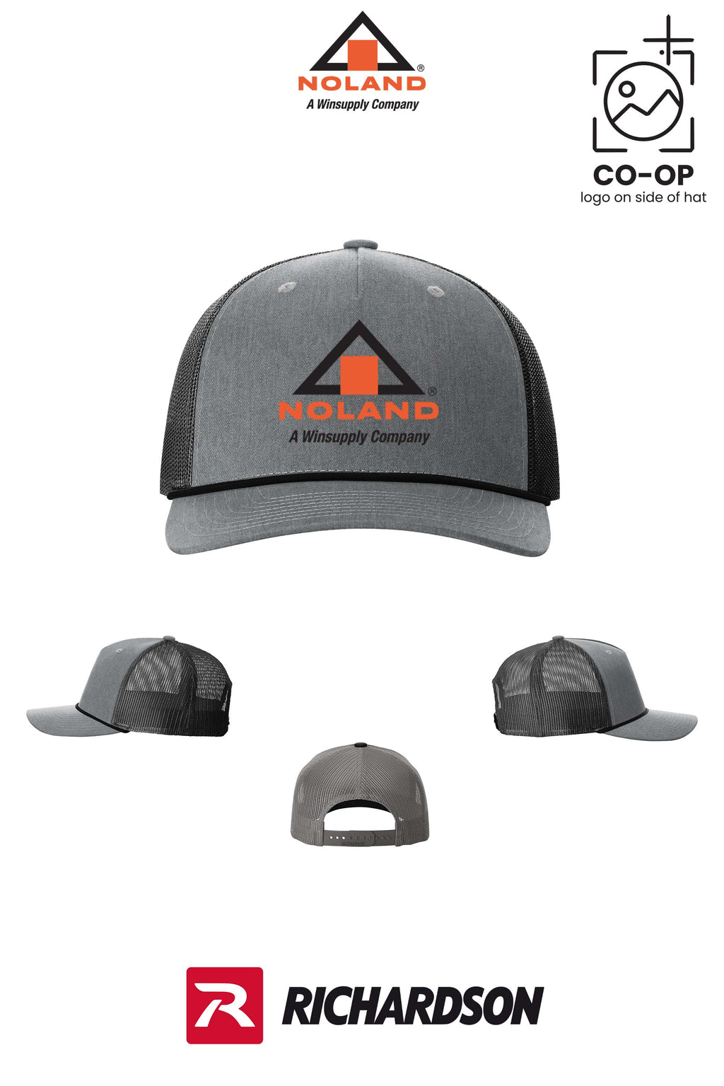 Richardson 112FPR Five-Panel with Rope - Noland of Augusta GA