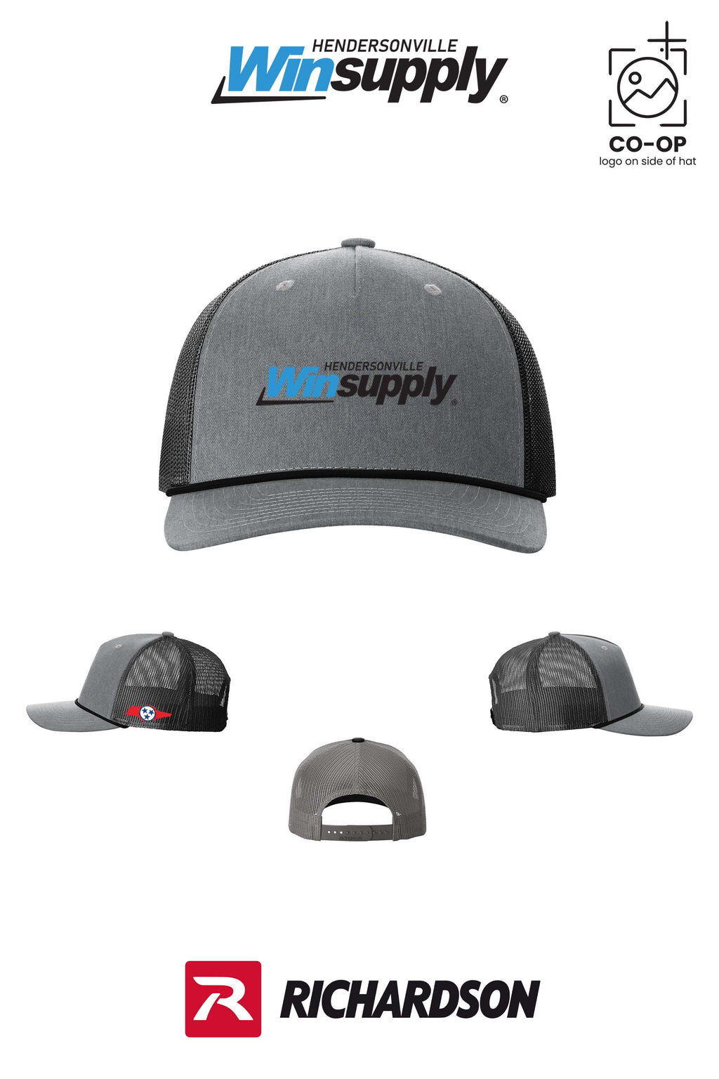 Richardson 112FPR Five-Panel with Rope - Winsupply of Hendersonville