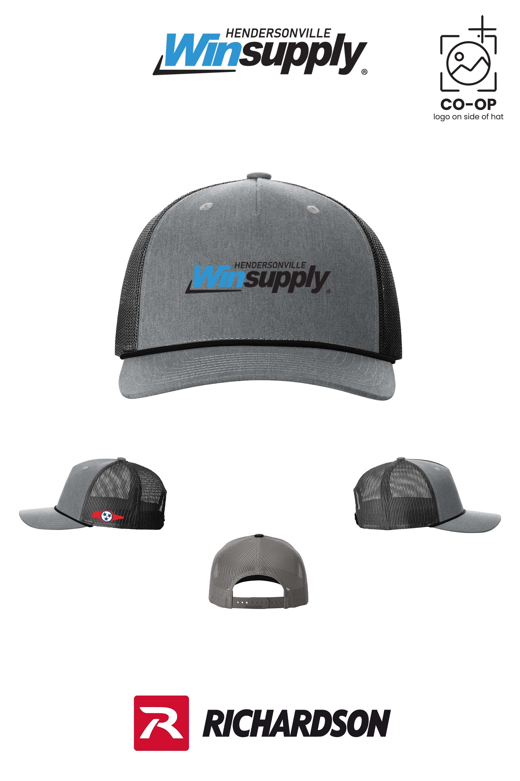 Richardson 112FPR Five-Panel with Rope - Winsupply of Hendersonville