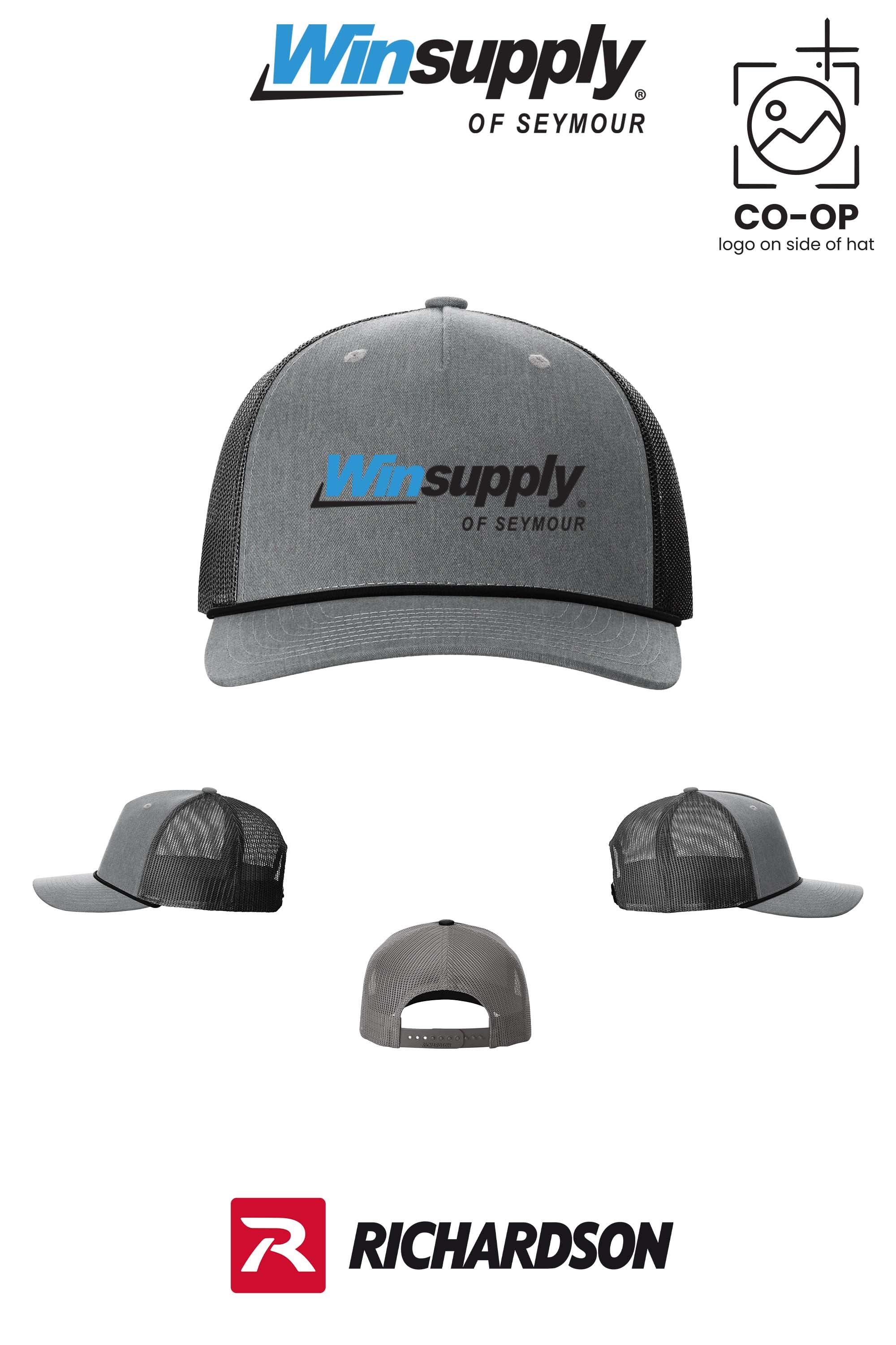 Richardson 112FPR Five-Panel with Rope - Winsupply of Seymour IN