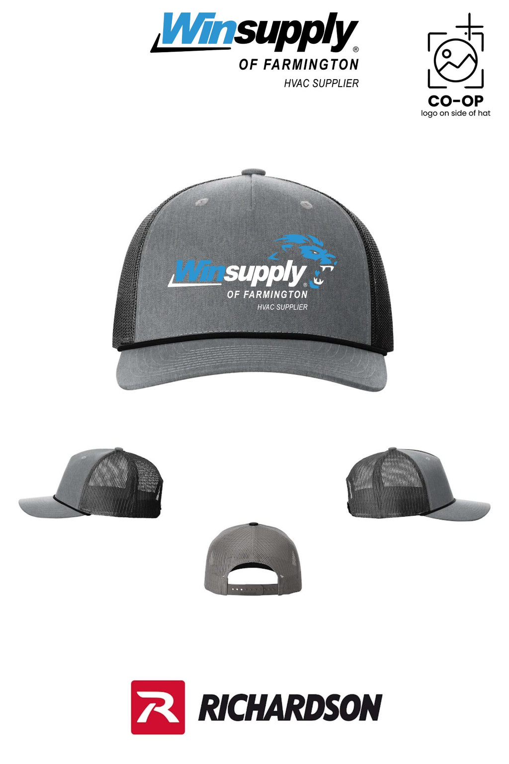 Richardson 112FPR Five-Panel with Rope - Winsupply of Farmington