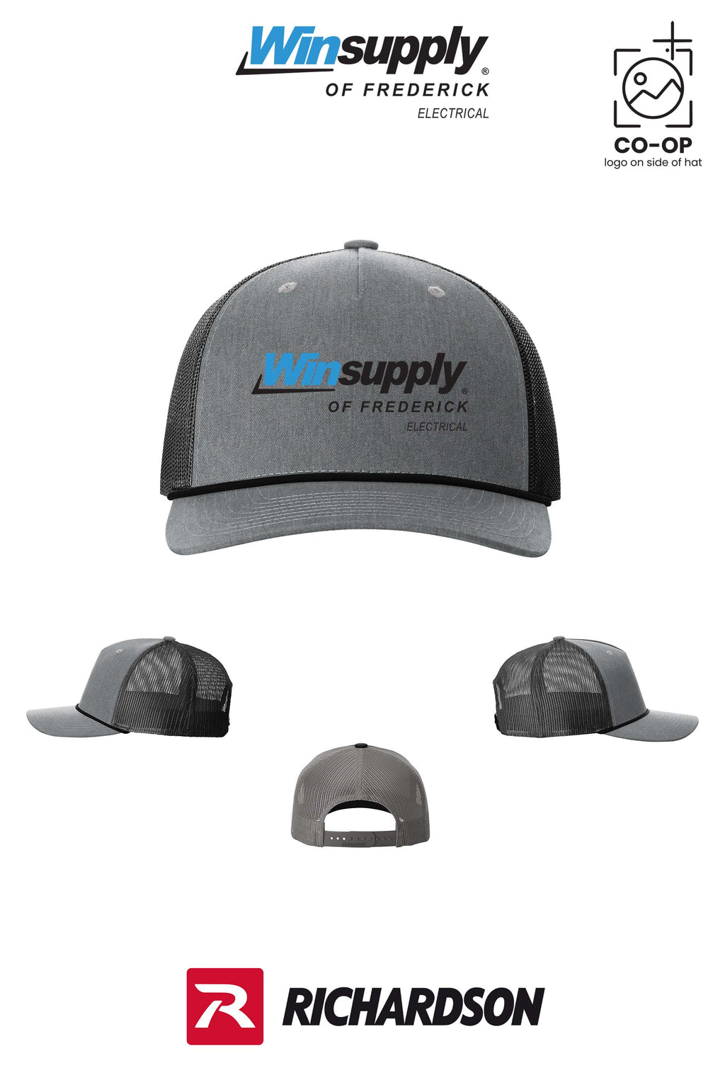 Richardson 112FPR Five-Panel with Rope - Winsupply of Frederick