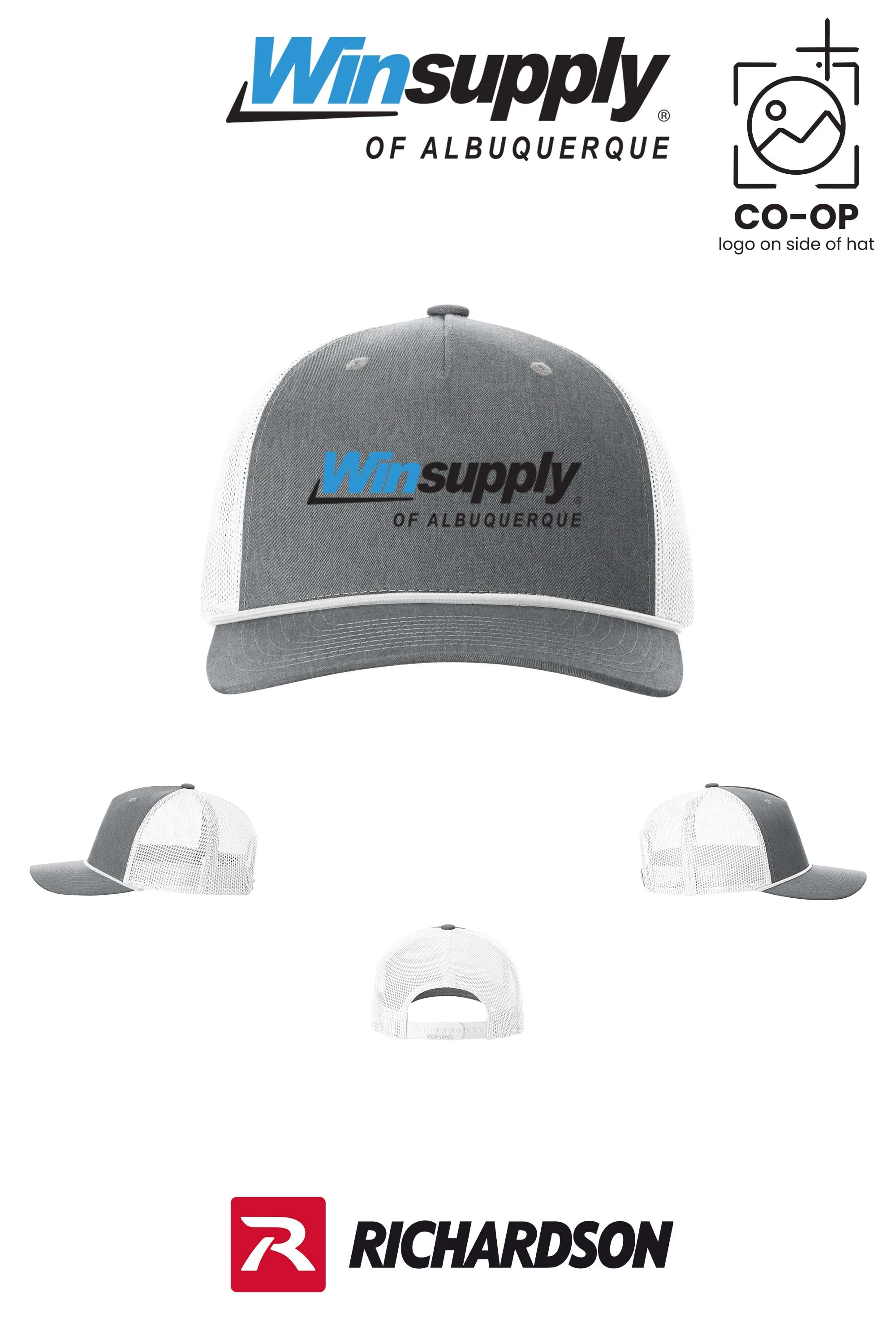Richardson 112FPR Five-Panel with Rope - Winsupply of Albuquerque
