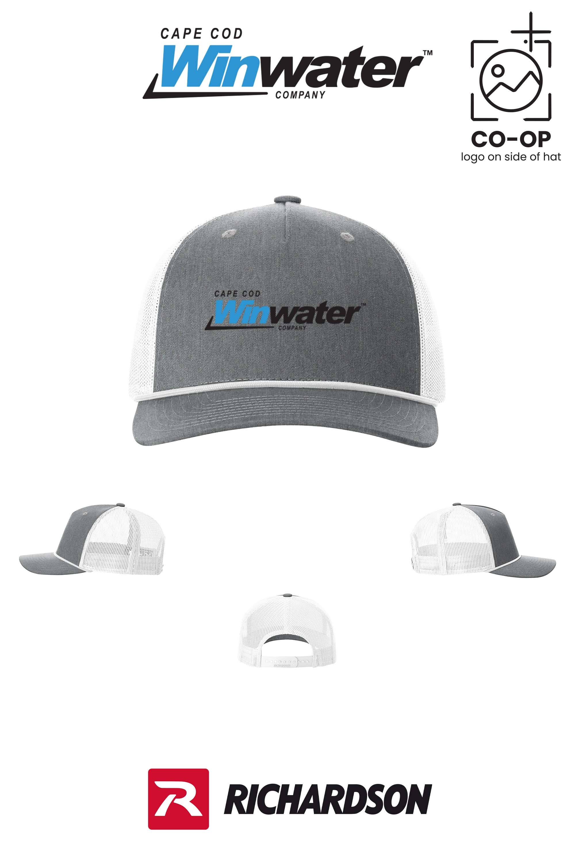 Richardson 112FPR Five-Panel with Rope - Winwater Cape Cod