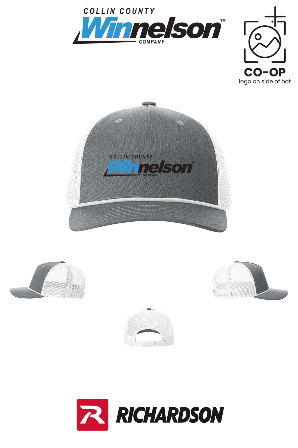 Richardson 112FPR Five-Panel with Rope - Collin County Winnelson