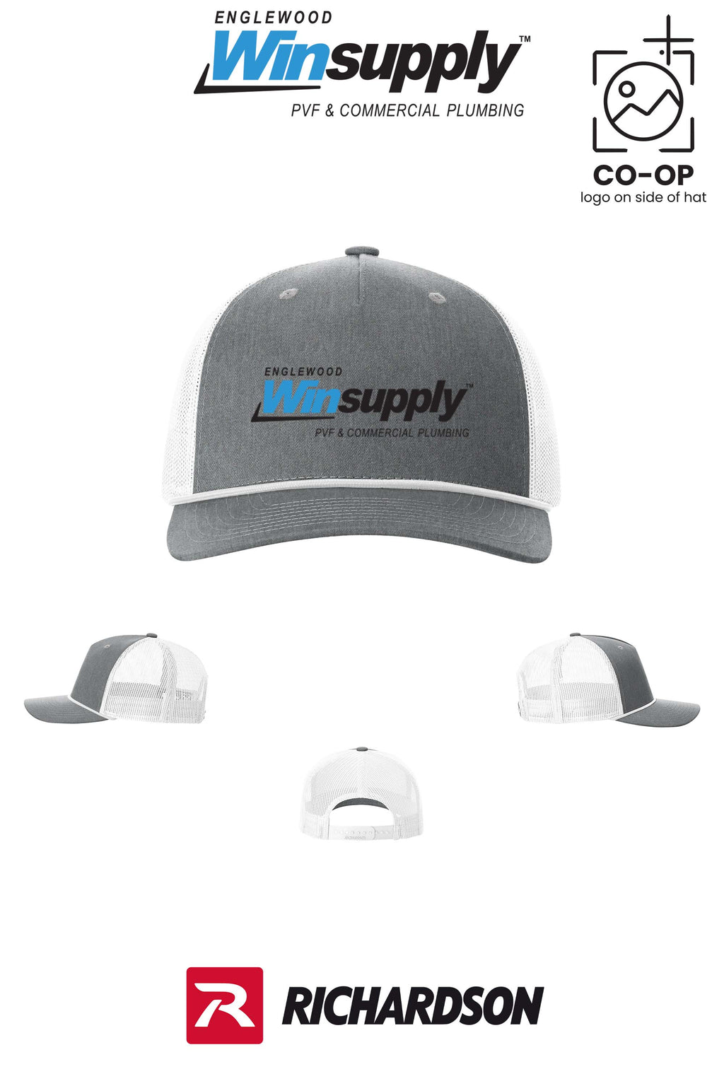 Richardson 112FPR Five-Panel with Rope - Englewood Winsupply