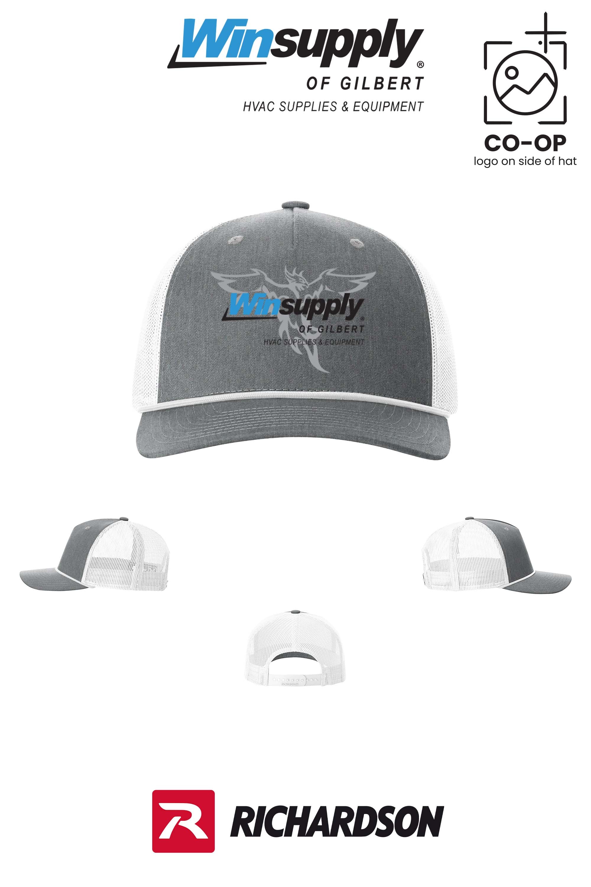 Richardson 112FPR Five-Panel with Rope - Winsupply of Gilbert
