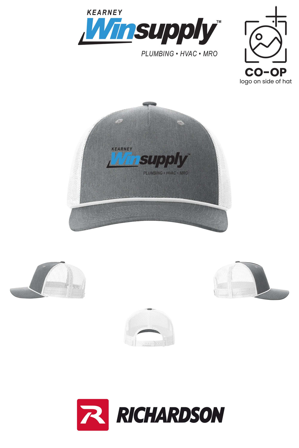 Richardson 112FPR Five-Panel with Rope - Kearney Winsupply