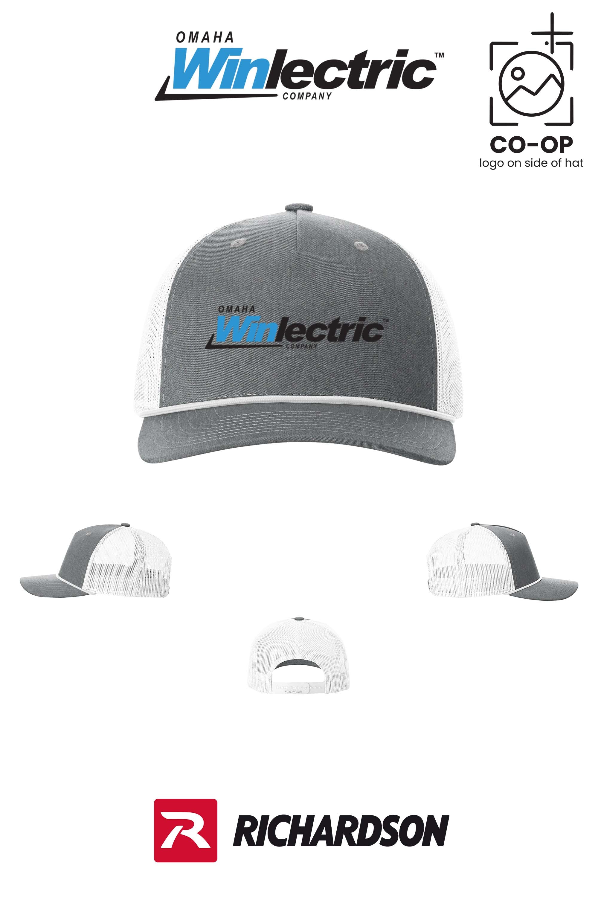 Richardson 112FPR Five-Panel with Rope - Omaha Winlectric