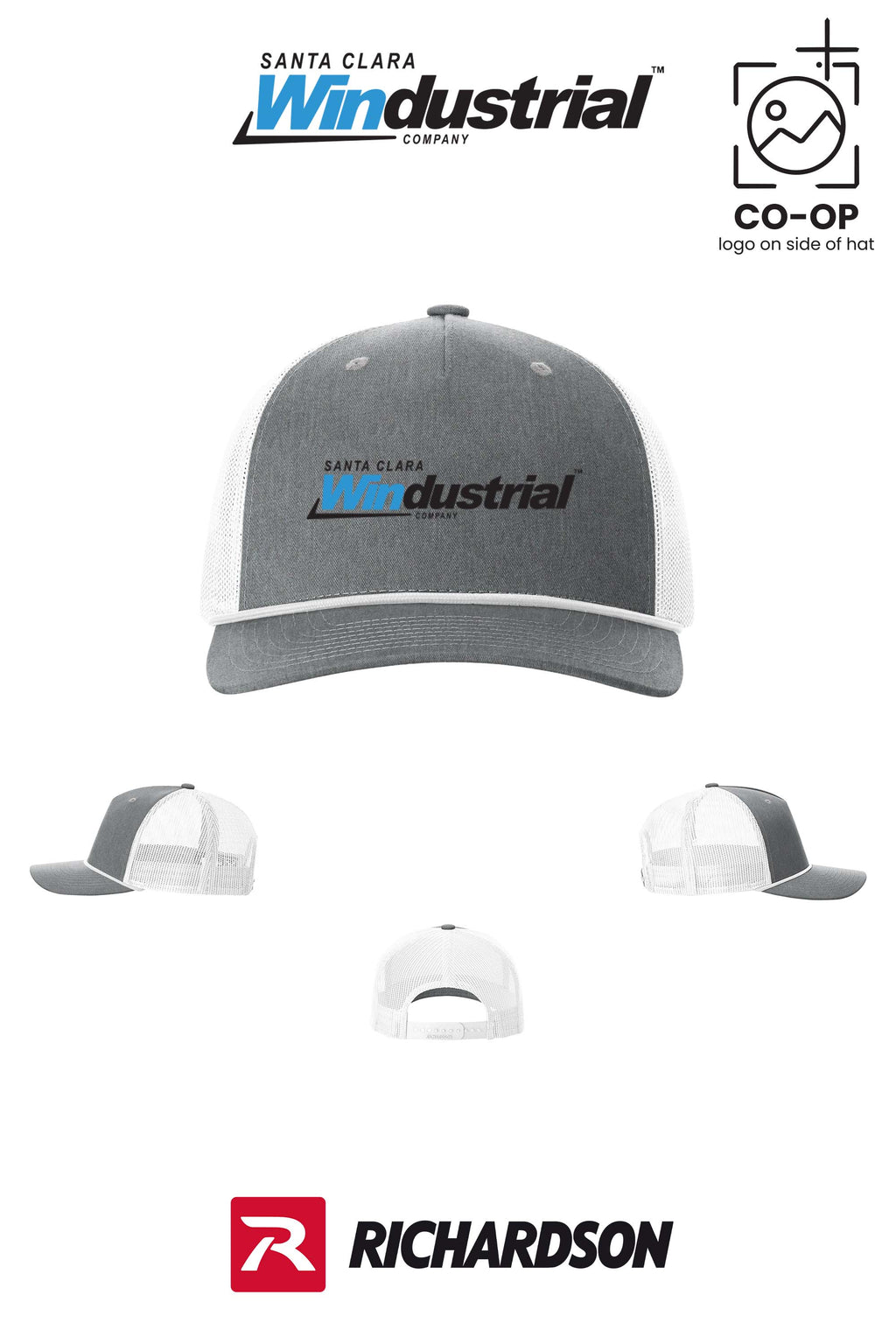 Richardson 112FPR Five-Panel with Rope - Santa Clara Windustrial