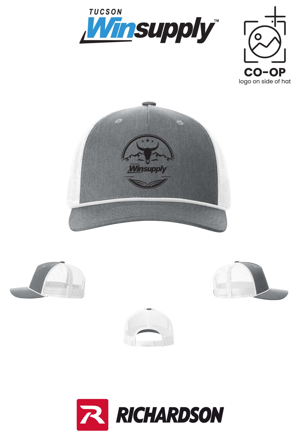 Richardson 112FPR Five-Panel with Rope - Winsupply Tucson AZ