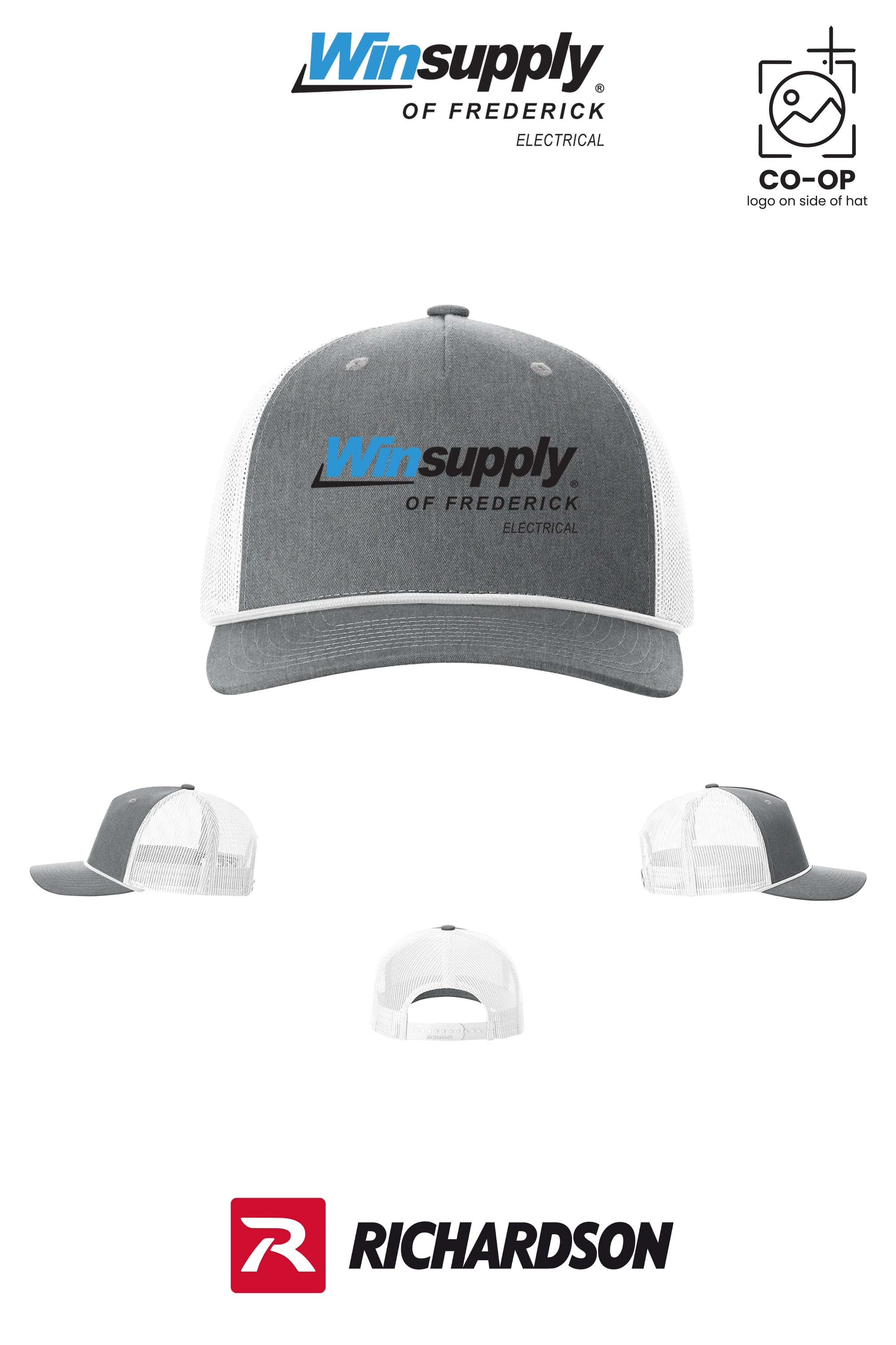 Richardson 112FPR Five-Panel with Rope - Winsupply of Frederick