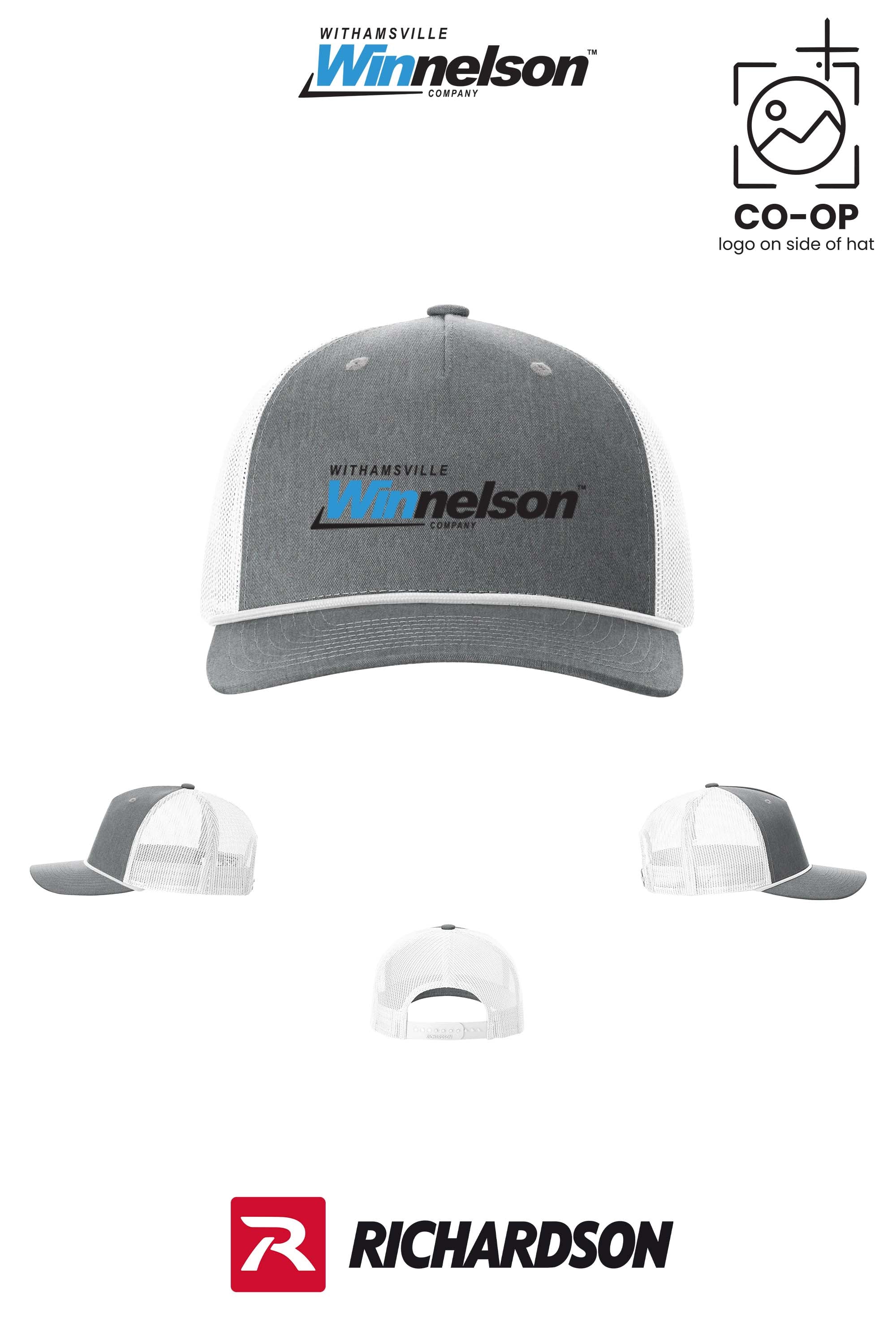 Richardson 112FPR Five-Panel with Rope - Withamsville Winnelson