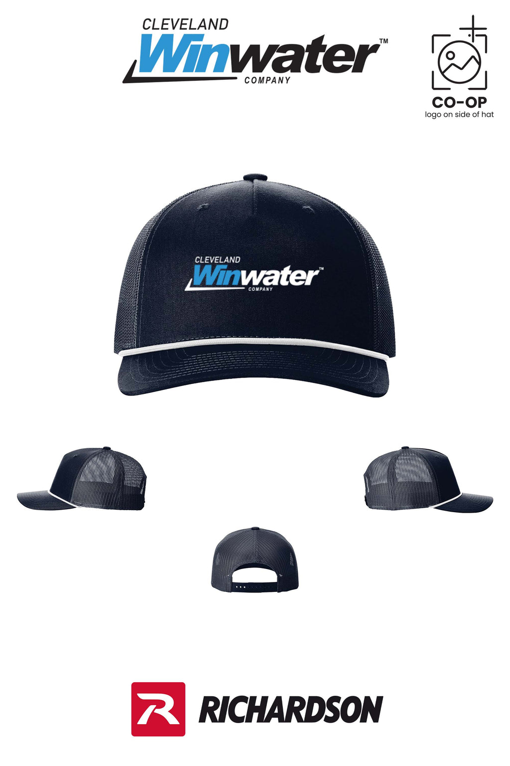 Richardson 112FPR Five-Panel with Rope - Winwater of Cleveland