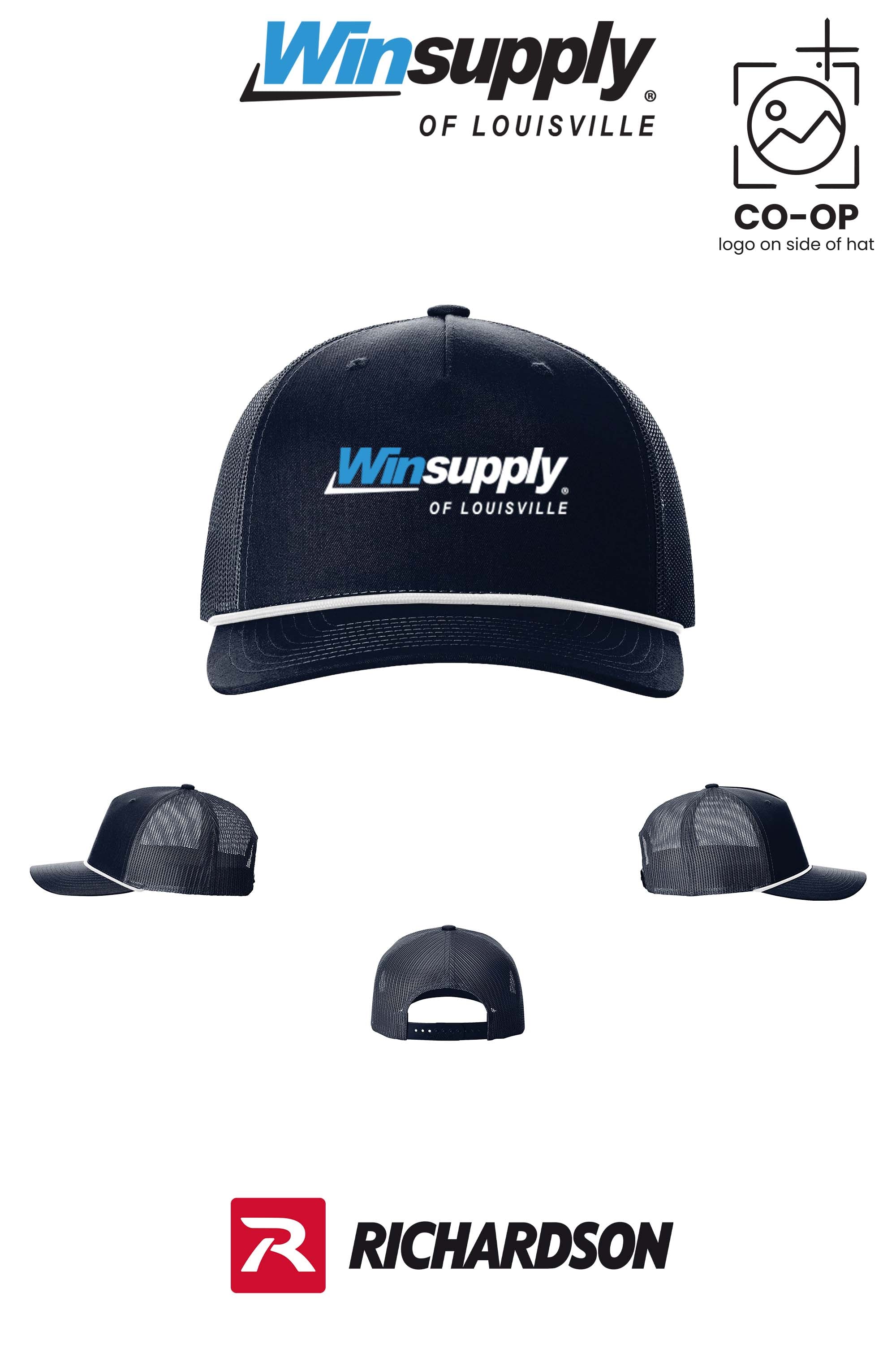 Richardson 112FPR Five-Panel with Rope - Winsupply of Louisville KY