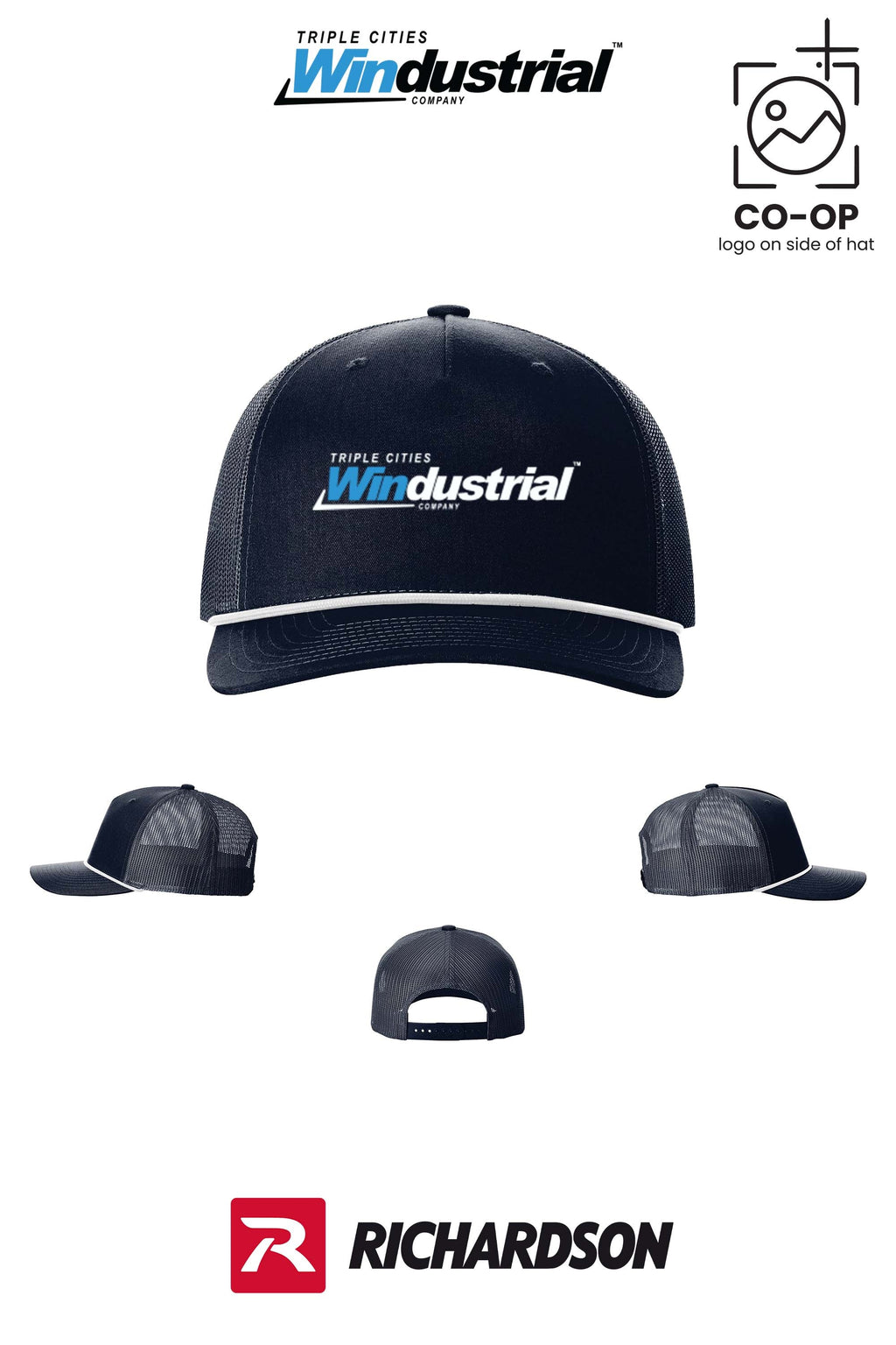 Richardson 112FPR Five-Panel with Rope - Windustrial Triple Cities