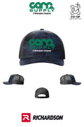 Richardson 112PFP Printed Five-Panel Trucker - Carr Supply - Athens
