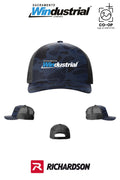 Richardson 112PFP Printed Five-Panel Trucker - Sacramento Windustrial