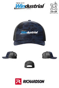 Richardson 112PFP Printed Five-Panel Trucker - Twin City Windustrial