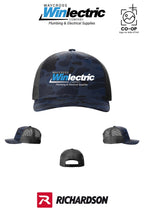 Richardson 112PFP Printed Five-Panel Trucker - Waycross Winlectric