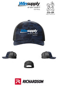 Richardson 112PFP Printed Five-Panel Trucker - Winsupply Bay County FL