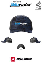 Richardson 112PFP Printed Five-Panel Trucker - Baton Rouge Winwater