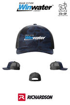 Richardson 112PFP Printed Five-Panel Trucker - Quad Cities Winwater