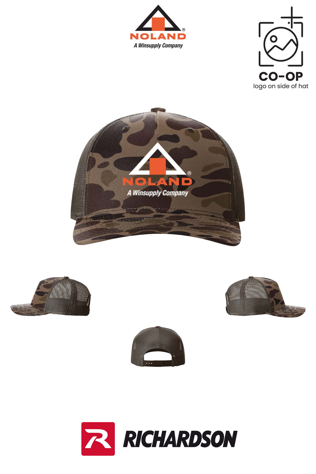 Richardson 112PFP Printed Five-Panel Trucker - Noland of Augusta GA