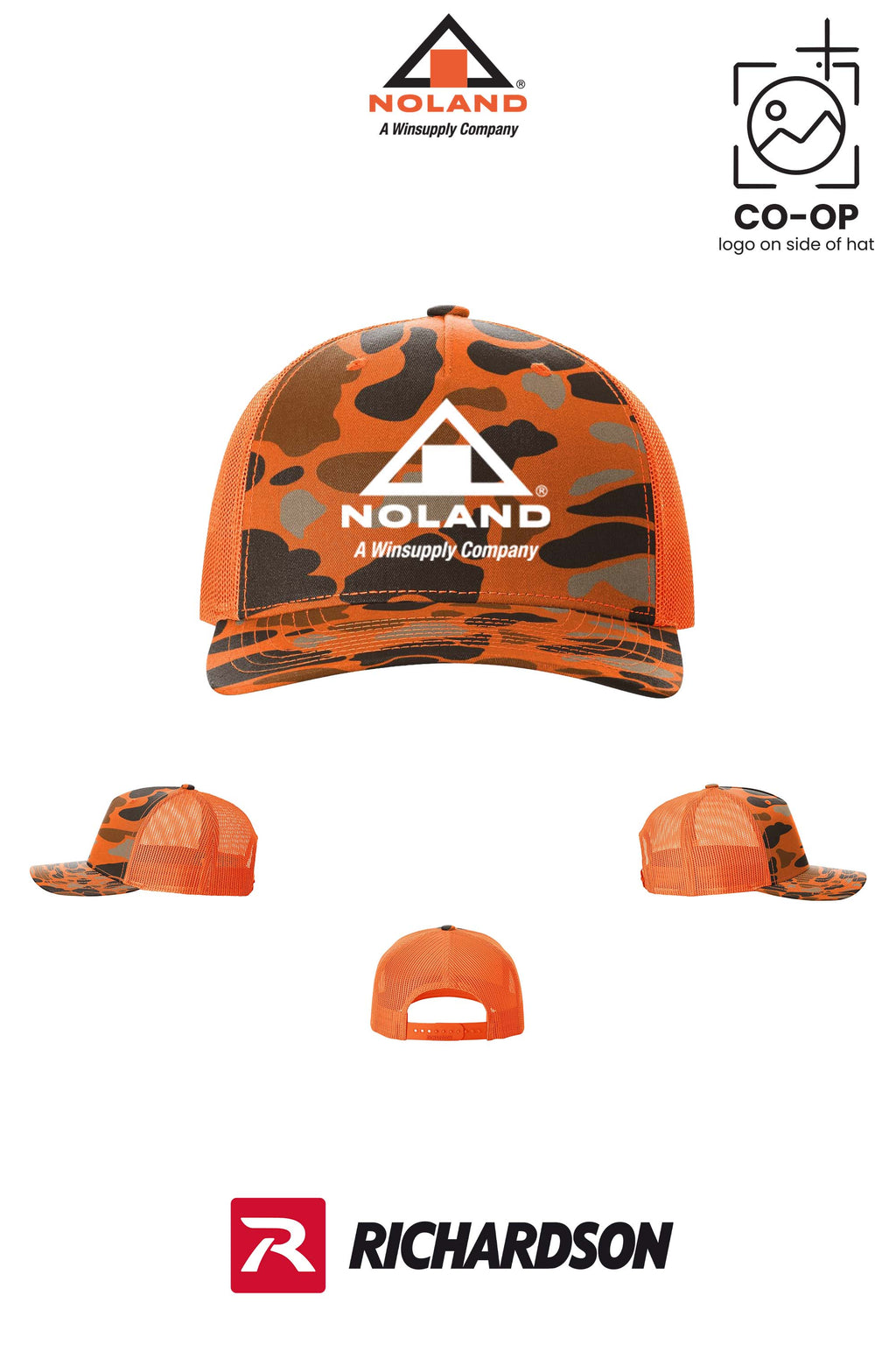 Richardson 112PFP Printed Five-Panel Trucker - Noland of Augusta GA