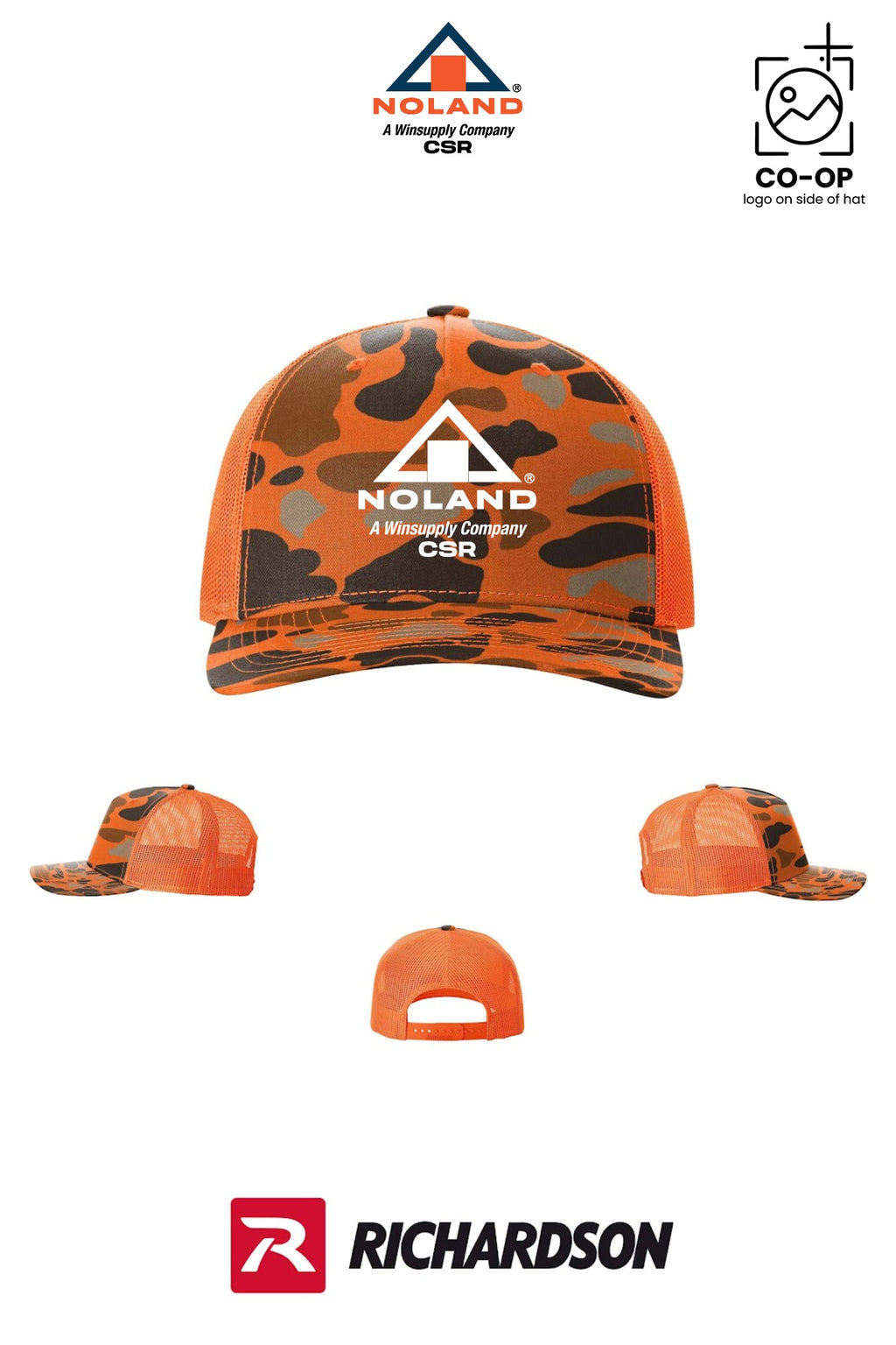 Richardson 112PFP Printed Five-Panel Trucker - Noland CSR