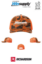 Richardson 112PFP Printed Five-Panel Trucker - Lynchburg Winsupply