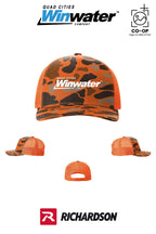 Richardson 112PFP Printed Five-Panel Trucker - Quad Cities Winwater