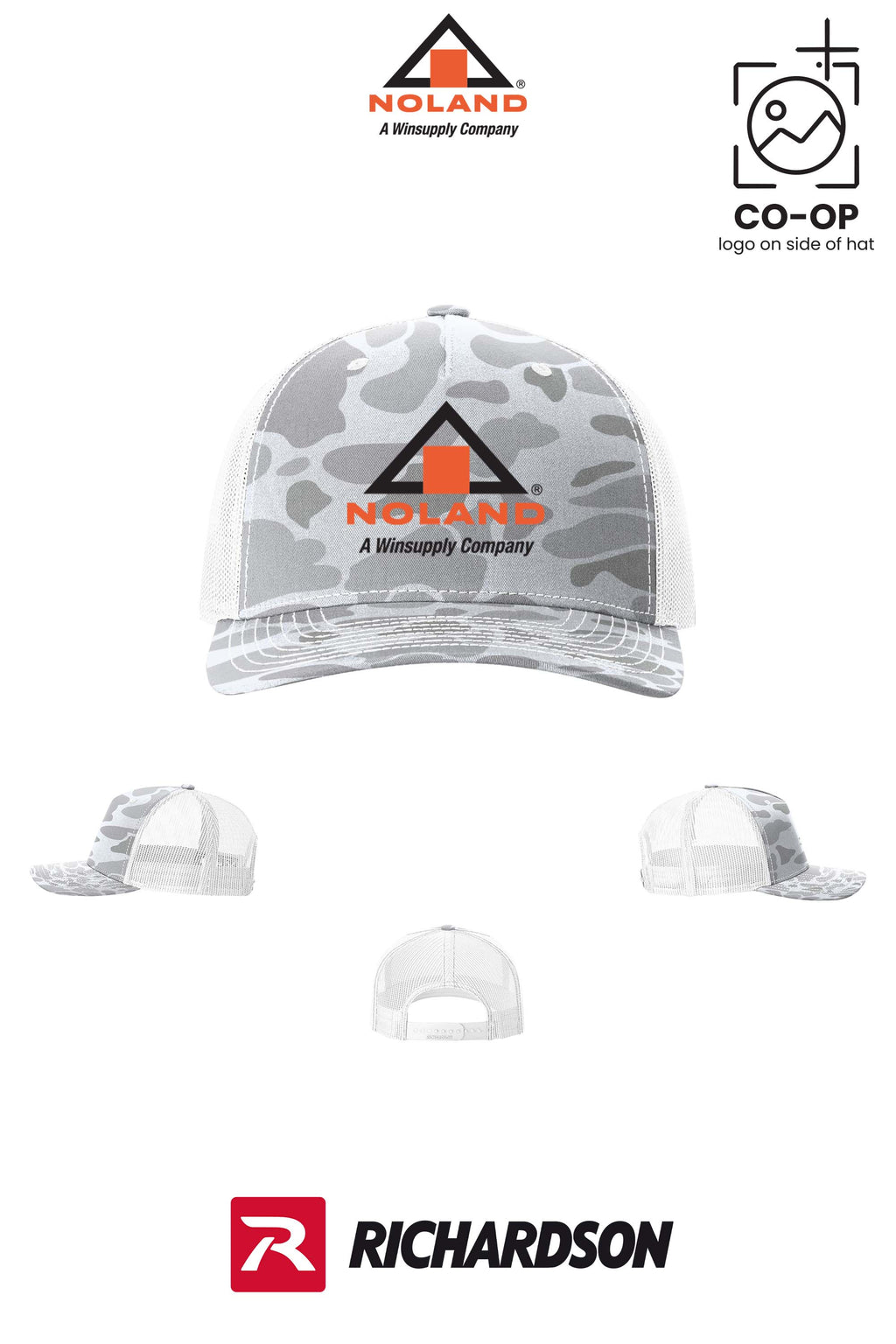 Richardson 112PFP Printed Five-Panel Trucker - Noland of Augusta GA