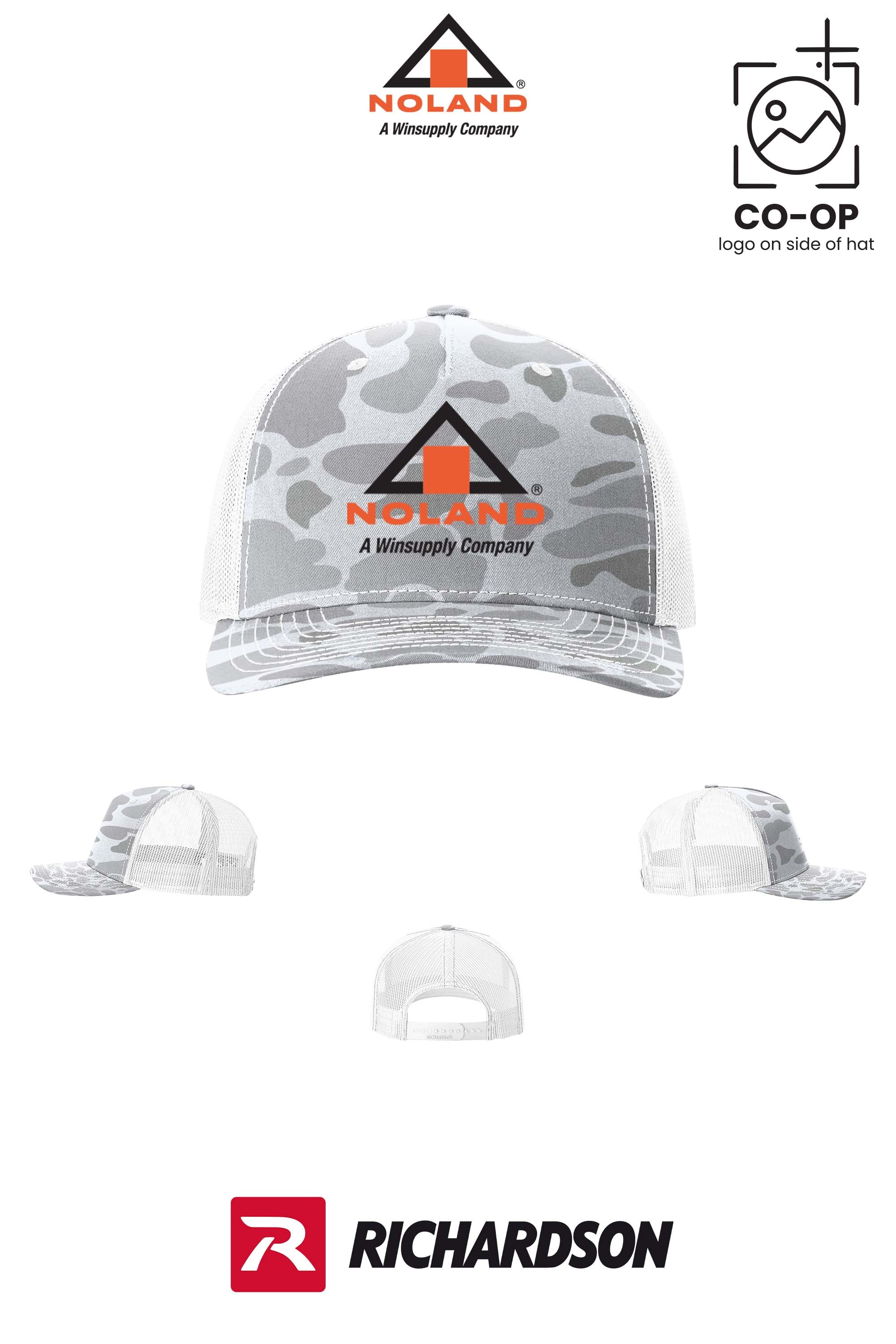 Richardson 112PFP Printed Five-Panel Trucker - Noland of Augusta GA
