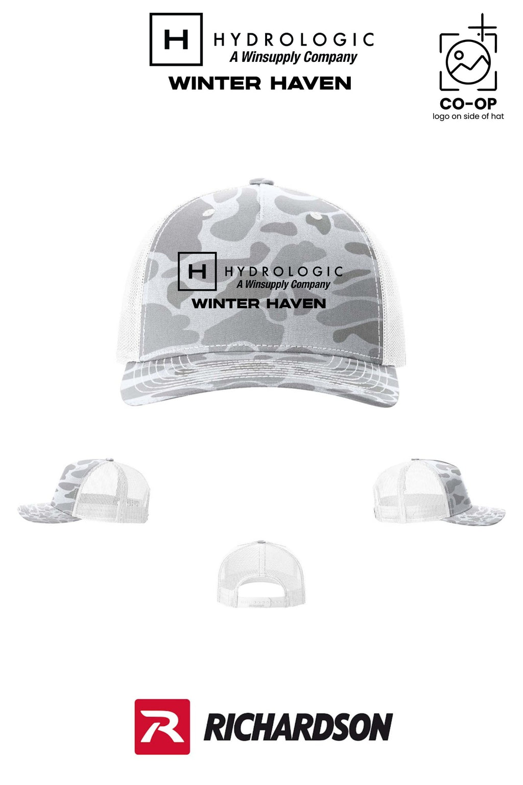 Richardson 112PFP Printed Five-Panel Trucker - Winsupply of Winter Haven