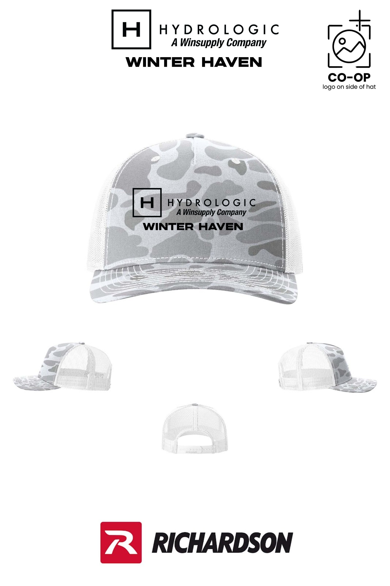 Richardson 112PFP Printed Five-Panel Trucker - Winsupply of Winter Haven
