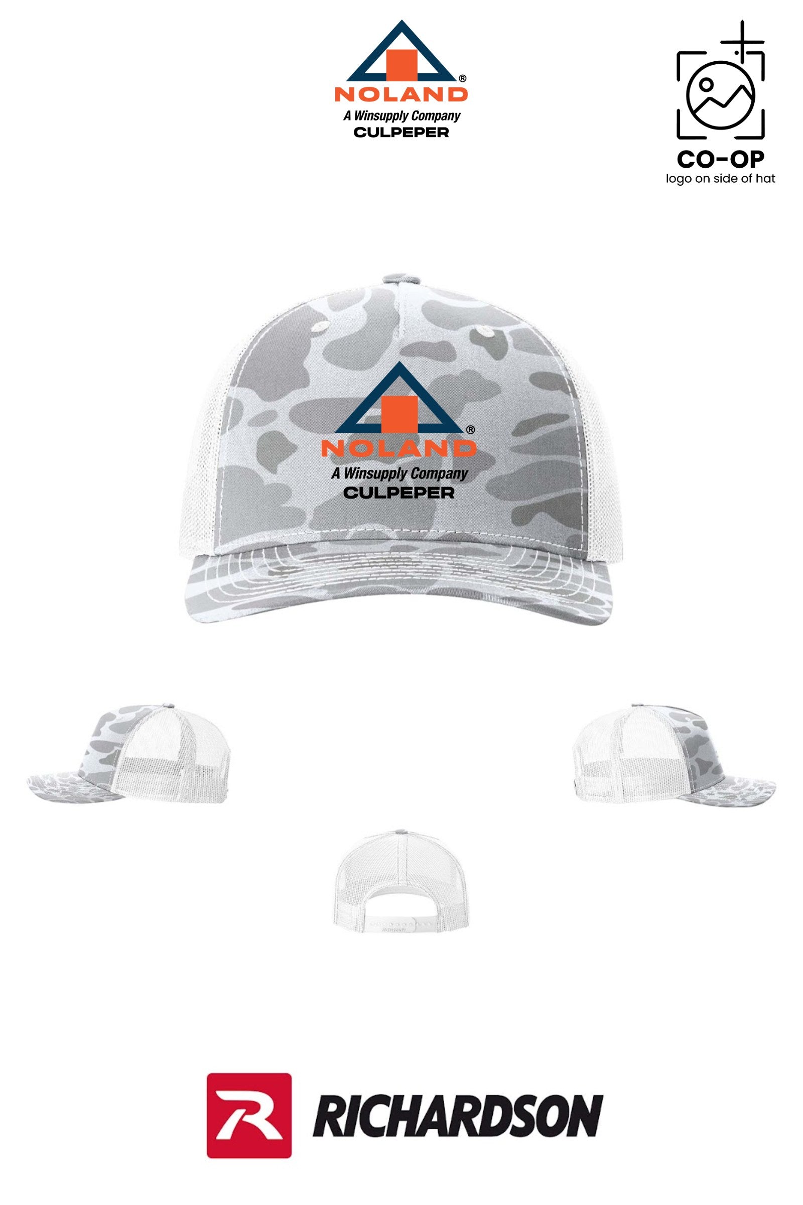 Richardson 112PFP Printed Five-Panel Trucker - Culpeper Noland