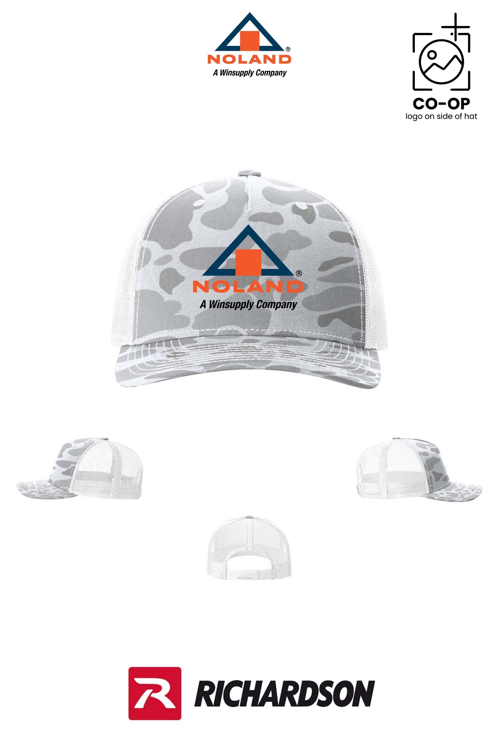 Richardson 112PFP Printed Five-Panel Trucker - Harrison Noland