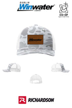 Richardson 112PFP Printed Five-Panel Trucker *faux leather patch* - Dublin Winwater