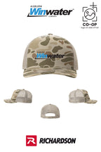Richardson 112PFP Printed Five-Panel Trucker - Auburn Winwater