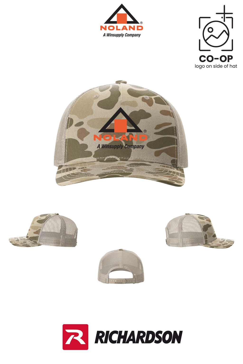 Richardson 112PFP Printed Five-Panel Trucker - Noland of Augusta GA