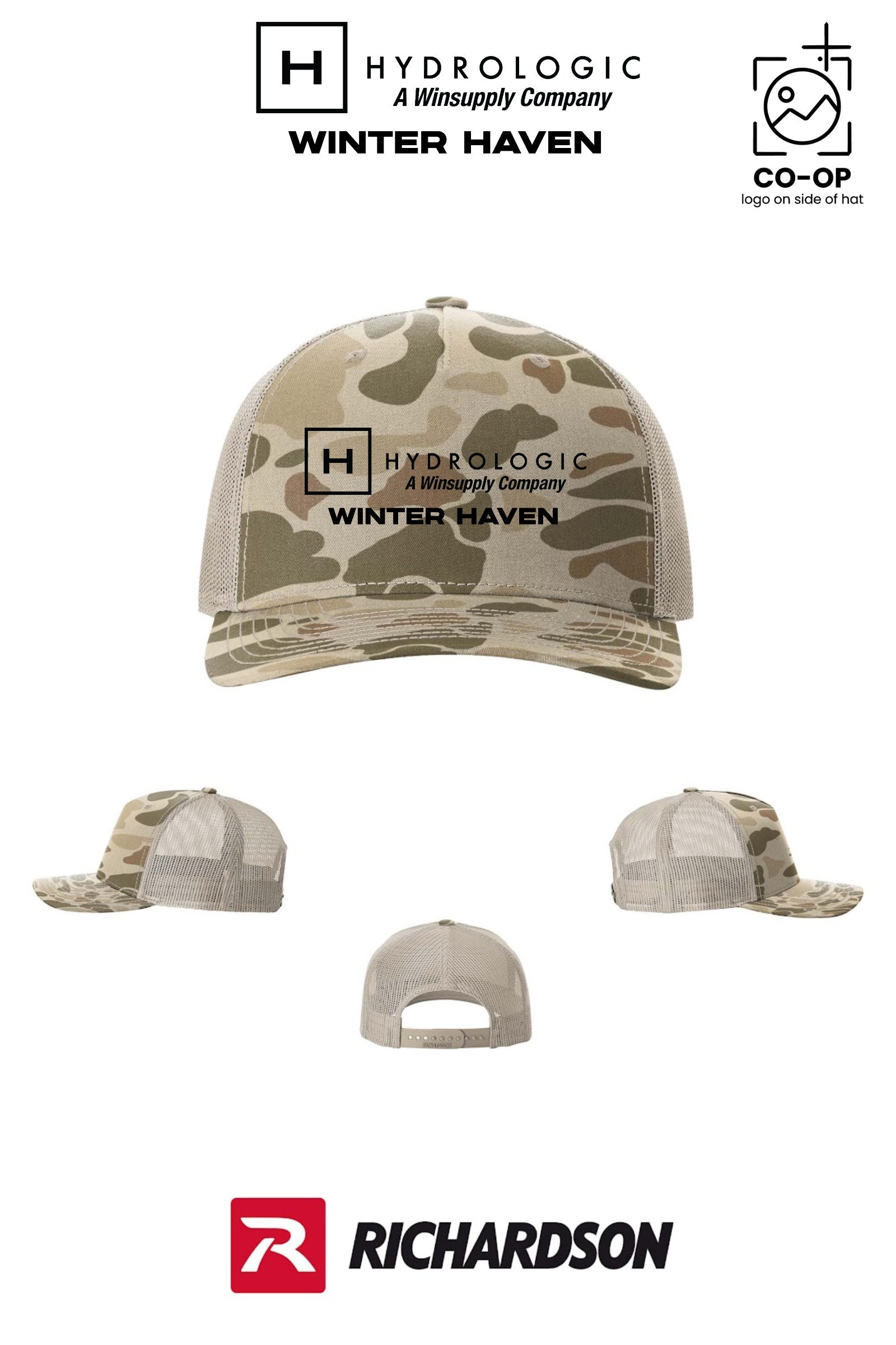 Richardson 112PFP Printed Five-Panel Trucker - Winsupply of Winter Haven