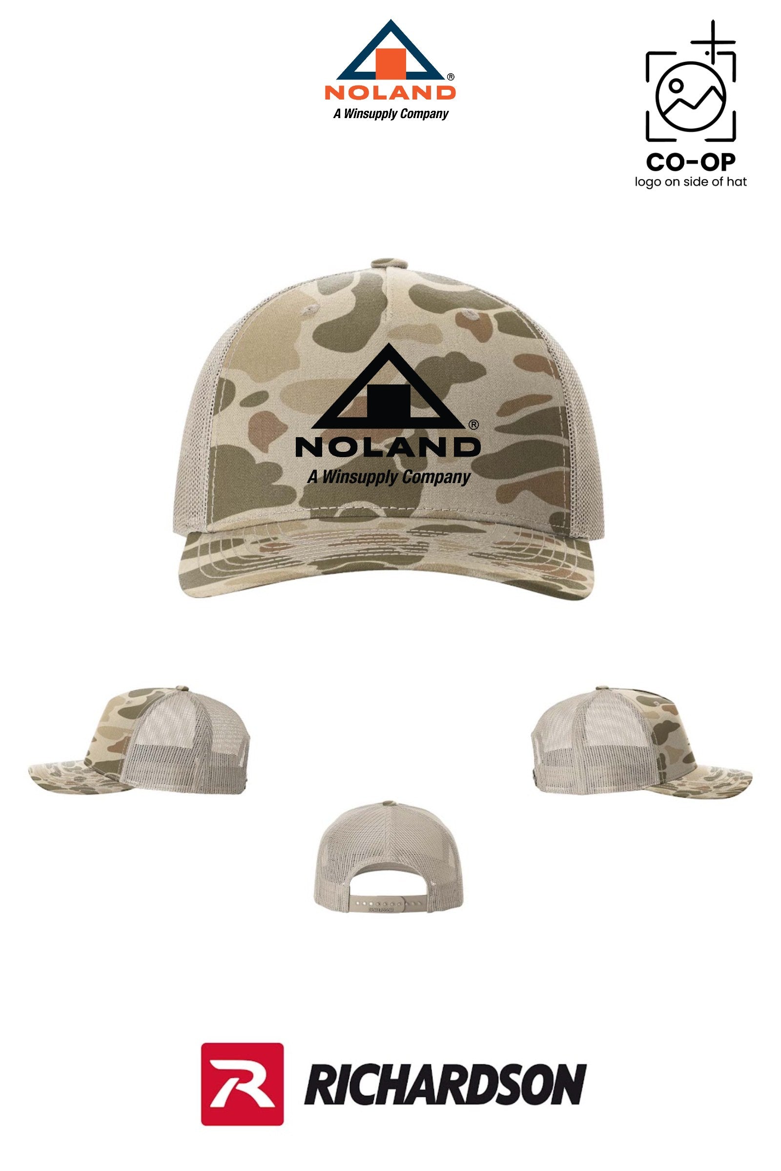 Richardson 112PFP Printed Five-Panel Trucker - Harrison Noland