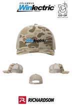 Richardson 112PFP Printed Five-Panel Trucker - Columbus Winlectric