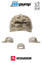 Richardson 112PFP Printed Five-Panel Trucker - Lincoln Winpump