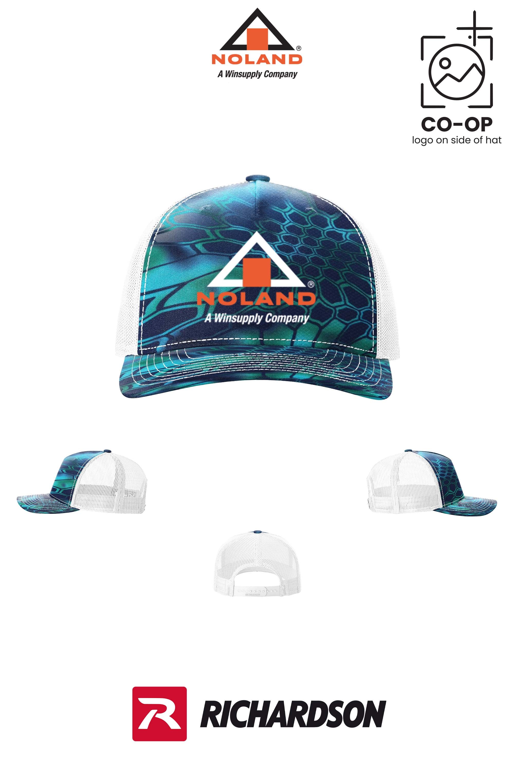 Richardson 112PFP Printed Five-Panel Trucker - Noland of Augusta GA
