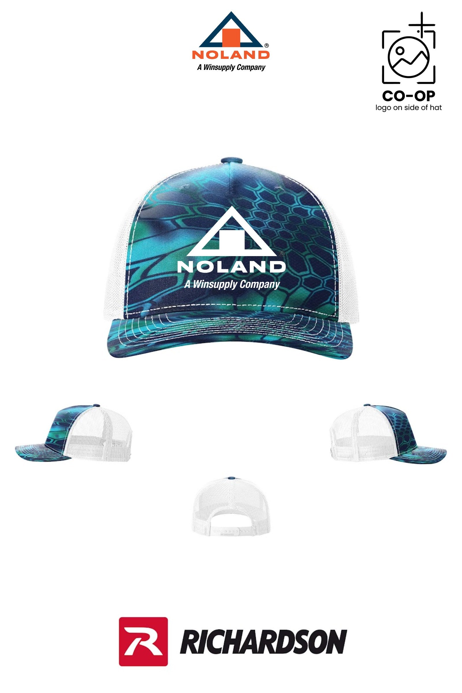 Richardson 112PFP Printed Five-Panel Trucker - Harrison Noland