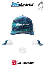 Richardson 112PFP Printed Five-Panel Trucker - Salt Lake Windustrial