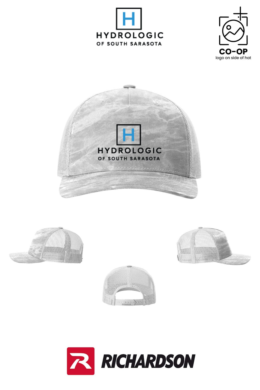 Richardson 112PFP Printed Five-Panel Trucker - Winsupply Sarasota FL Co.